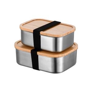 Wholesale 1500ml Stainless Steel Insulated Bento Box Container For Food Preservation from china suppliers