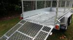 6x4 Fully Hot Dipped Galvanised Caged Trailer 750KG