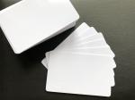 Retail CR80 Blank White PVC Business Cards Reprintable Glossy 85.5mm*54mm
