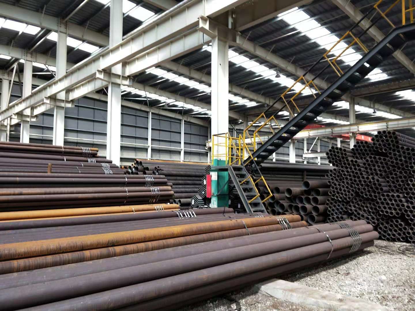 A106 Gr.B Carbon Steel Pipe JIS GS Seamless Hot Rolled 75x75