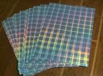 Inkjet Printable Waterproof Holographic Hologram Sticker Paper For Self Adhesive