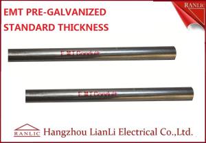 Wholesale 1-1/2&quot; Steel Electrical Metallic Conduit with Pre Galvanized Finish 3.05 Meters from china suppliers