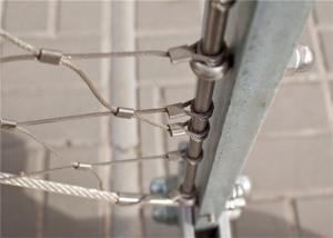 Wholesale Flexibility 2.0mm Ss Rope Mesh Outdoor Swimming Pool Fence Panel Stairs Platforms from china suppliers