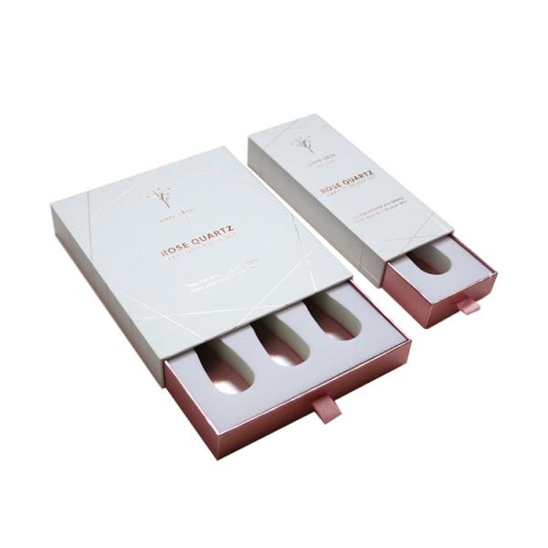 Custom Luxury Drawer Style Paper Cosmetic Packaging Box For Lashes Or Makeup
