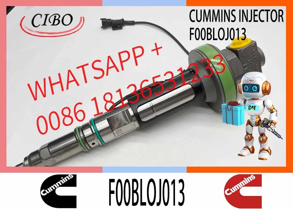 Fuel Injector Assembly 4955526 Y431KO5199 4928104 F0OBLOJ014 F00BLOJ013 For Qsk19 Engine