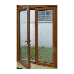 Wholesale KDSBuilding Best Price Commercial Store Front Casement Glass Wooden Door Design Pictures from china suppliers