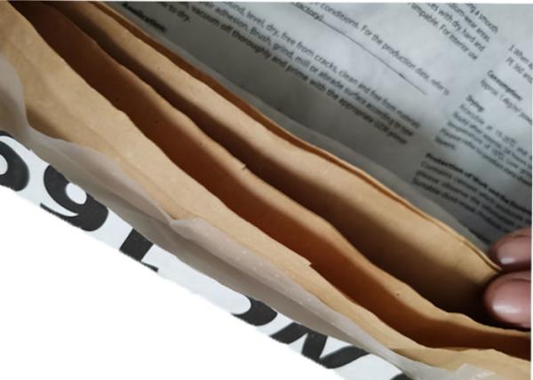 Professional Multiwall Paper Bags Industrial Building Material Cement Packaging