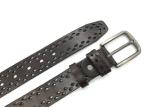 Adjustable Hollow 100cm Mens Casual Leather Belt