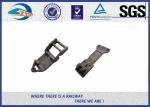 Cast Iron Base Plate QT400-15 Plain Railway Tie Plate Fastener Components