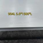 904l Stainless Steel Plate Astm A240 Standard 8*1500*6000MM SS 904L Chemical