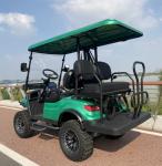 4 Person 4 Seater Electric Golf Cart 4 Wheel Disc Brake 10 Inch TFT IP66