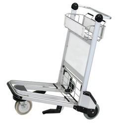Wholesale Portable 3 Wheels Smart Cart Airport , Luggage Cart Trolley For Hotel Staff, Airport Luggage Trolley from china suppliers