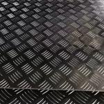 Anti Slip 1060 T6 3.5*1220*2440MM Aluminum Checkered Sheet For Truck Trailer