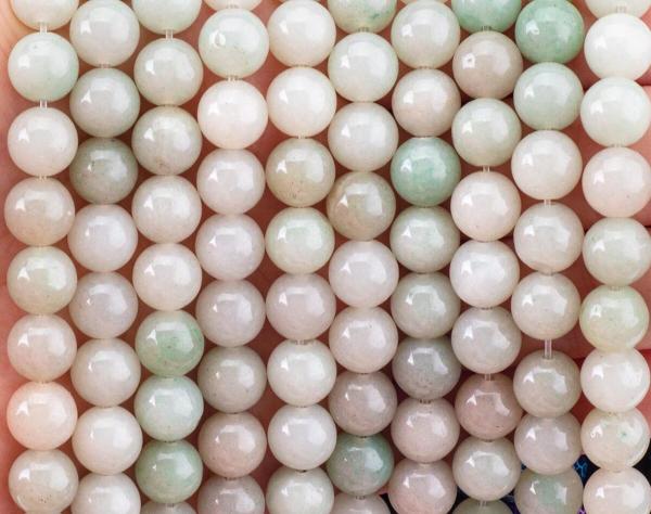 She Tai Jade Round Bead Natural Crystal Gemstone Different Bead Size Loose Bead