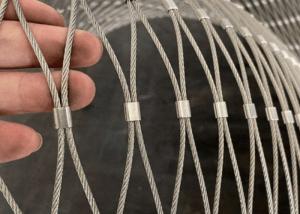 Wholesale 50*50cm Heavy Duty Aviary Netting SS316 Outdoor Aviary Netting from china suppliers