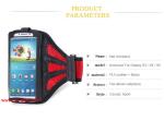 Waterproof Sport Arm Band Case For Samsung Galaxy Arm Phone Bag Running