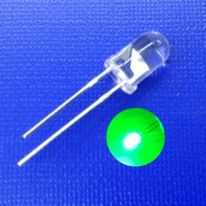 Wholesale 5mm LED Light Emitting Diode 520nm Green Color 30000mcd Ultra Bright Round Head LED Bead from china suppliers