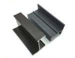Customized Aluminium Door Profiles , Closet Sliding Door Aluminum Profile
