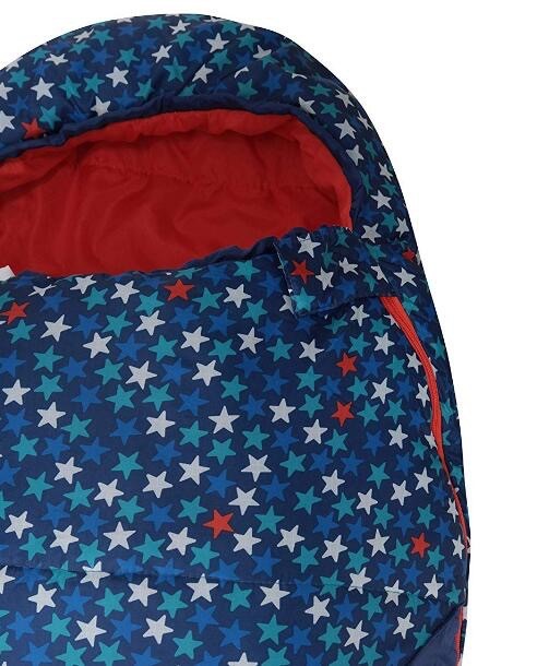 Cold Weather 2.95lbs 190T Polyester Kids Sleeping Bag