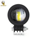 10W 80V Aluminum White Yellow Flash LED Lamp Motorcycle Spotlight