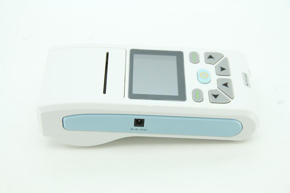 Touch Screen Physical Examination Instruments Hand Held 3 Channel Ecg Machine