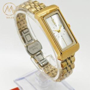 Wholesale Elegant Lady Quartz Watch With 14mm Silver / Golden Stainless Steel Band from china suppliers