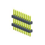 1.27mm 0.40SQ Board Spacer Single Row Straight Right Angle