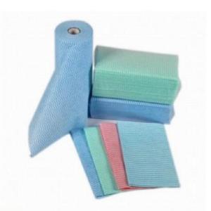 Wholesale 25 X 50cm Nonwoven Cleaning Cloth Non Woven Cloth Roll For Household from china suppliers