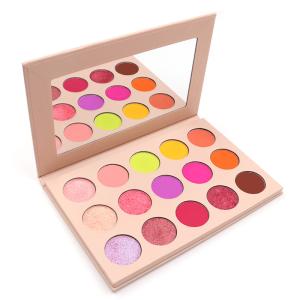 Wholesale COA Waterproof 15 Warm Color Eyeshadow Palette For Daily Use from china suppliers