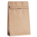 150g Brown Paper Coffee Bags Doypack Coffee Stand Up Pouch 130mm Width