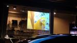 High Resolution Adhesive Rear Projection Film For Glass , 3D Holographic
