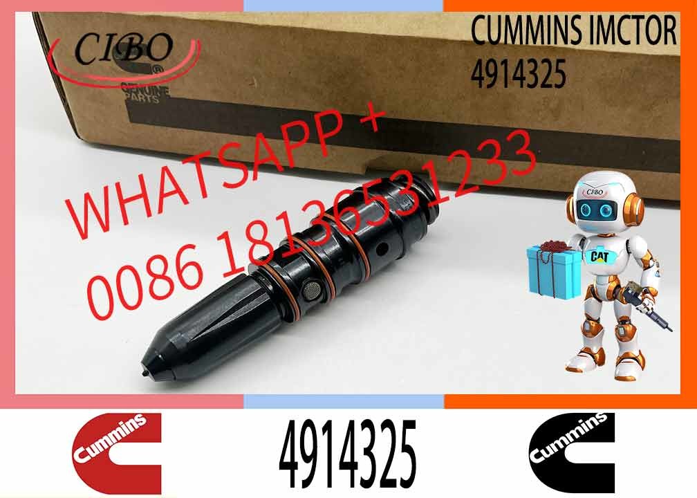 Cum mins NTA855 Engine Parts Diesel Fuel Injector 3054218/3054253/3032392/4914308/4914325 Genuine Fuel Injector 3054218