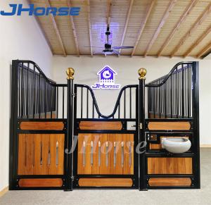 Wholesale 3m 3.6m European Horse Stalls With Yoke Stable Front Panel E-06 from china suppliers