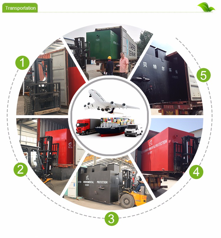 Silver/Green Sewage Separation Pretreatment with Dissolved Air Flotation Machine