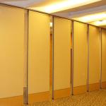 Customized Soundproof Office Wooden Partition Wall , Movable Room Dividers