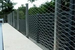 Wholesale Black Oxidized Rope Net Fence 60*60 Opening Rope Netting Fence from china suppliers