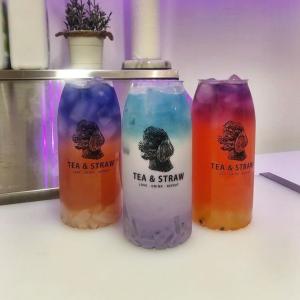 Wholesale Pet Beverage Glass Bottle , Glass Drink Bottles 650ml Can Style Easy Open from china suppliers