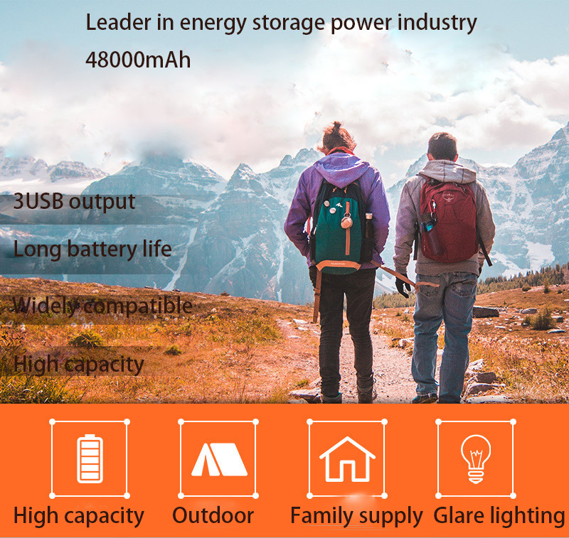 Outdoor reserve power supply, portable inverter with battery for home portable pure sine wave inverter