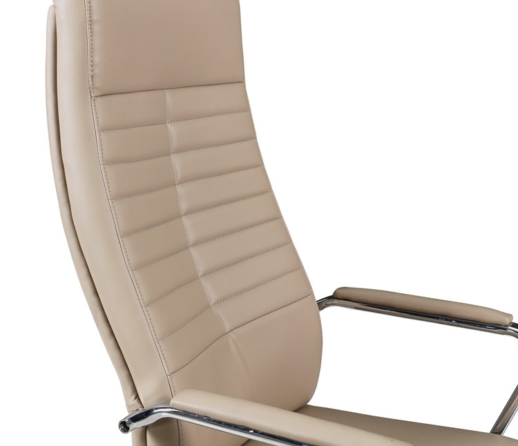 350mm High Back Leather Desk Executive Chair Office Chair 8H Cozy OEM