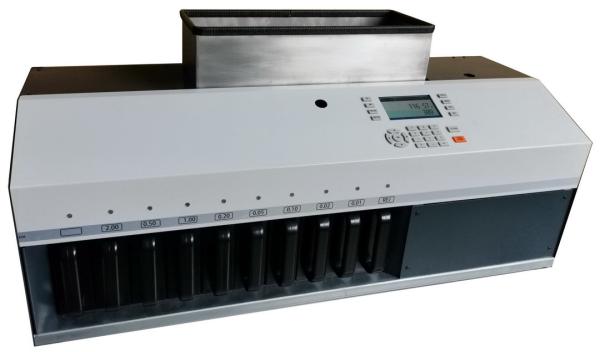 Kobotech LINCE-810 10 channels Value High Speed Coin Sorter Counter counting