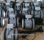 Concrete mud magnetic flow meter