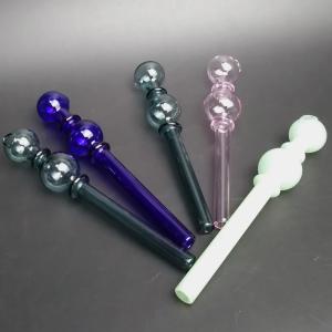 Wholesale Durable Glass Smoking Water Pipe Bubbler Oil Nails For Man 2mm Thick from china suppliers