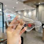 Card Flip Lanyard Phone Case for iPhone 14 Pro Max Scratch-proof Transparent