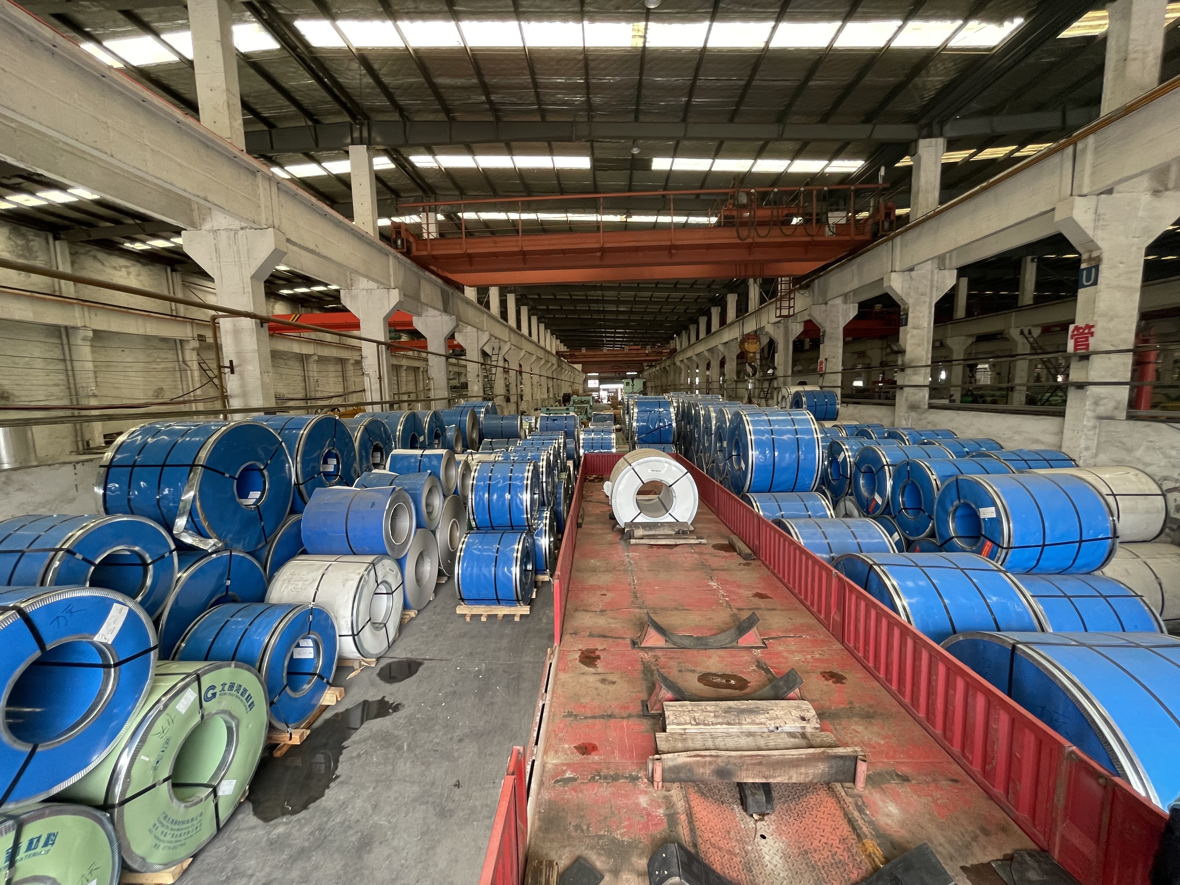 441 2D Surface DIN1.4509 2.0*230mm Stainless Steel Coil Strip For Exhaust System Project