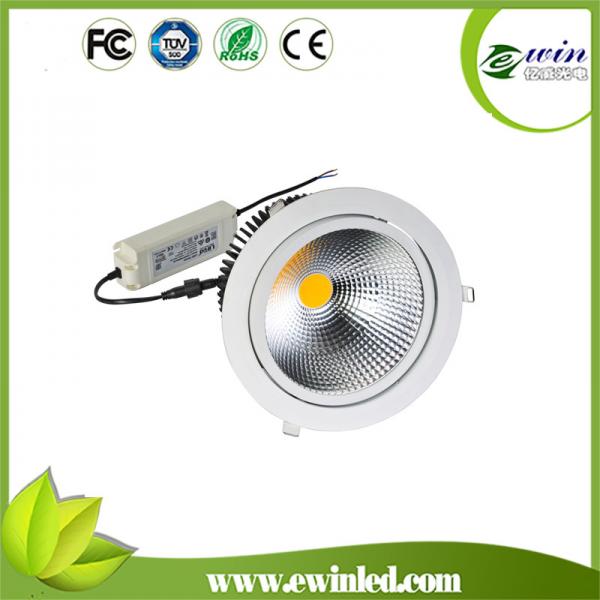 Quality 50w cob downlight, high power 50w cob led ceiling light, wholesale 3 years warranty ip 65 for sale