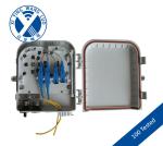 1×8 PLC Splitter Outdoor Fiber Optic Distribution Box High impact plastic