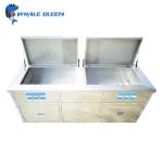 Double Tank Ultrasonic Automotive Parts Cleaner 3 Phases Ultrasonic Cleaning