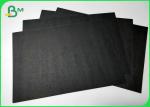 Recyclable Pollution-Free Uncoated Black Cardboard High Strength Handbags