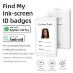 Office Electronic Employee Digital Work Badge Employee ID Card Holder and Badge