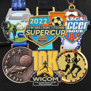 Wholesale Custom Award Gold Basketball Soccer Football Medal Zinc Alloy 3d Sport Medal from china suppliers